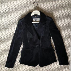 Burberry London Velvet Blazer